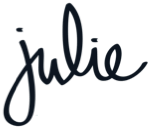This is Julie's signature!