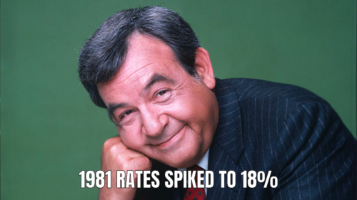 George Cunningham - 1981 rates 18%