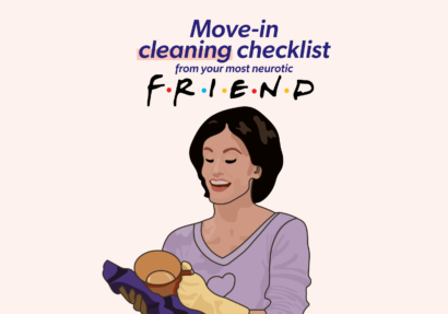 Monica Geller Friends Cleaning Checklist